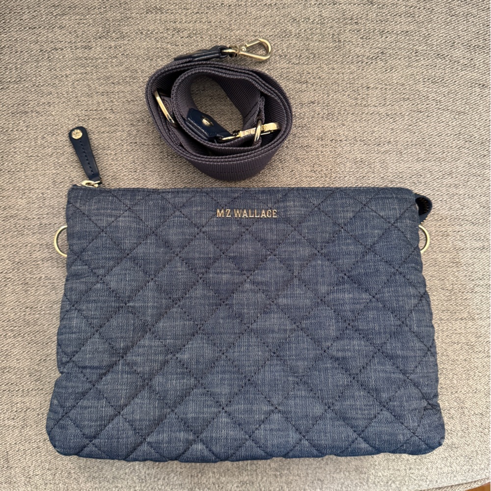 MZ Wallace Blue Crossbody Bag